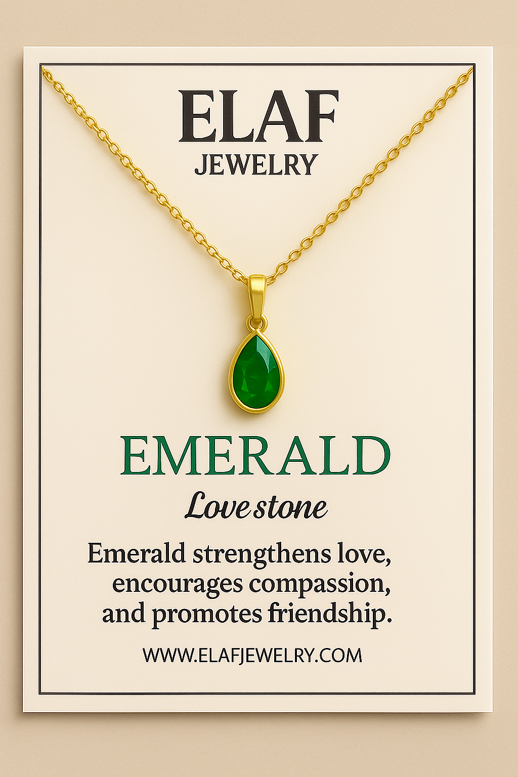 Waterdrop Emerald
