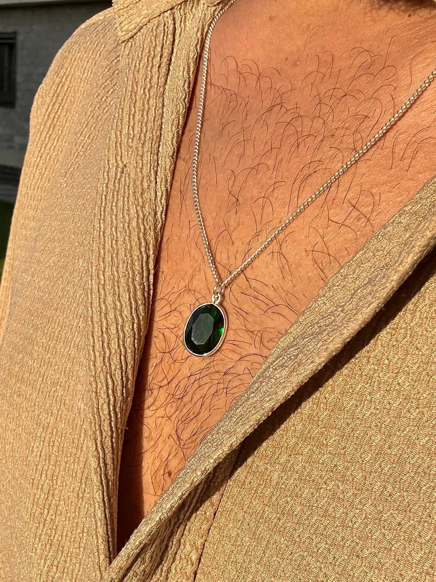 Oval Emerald (For Him)
