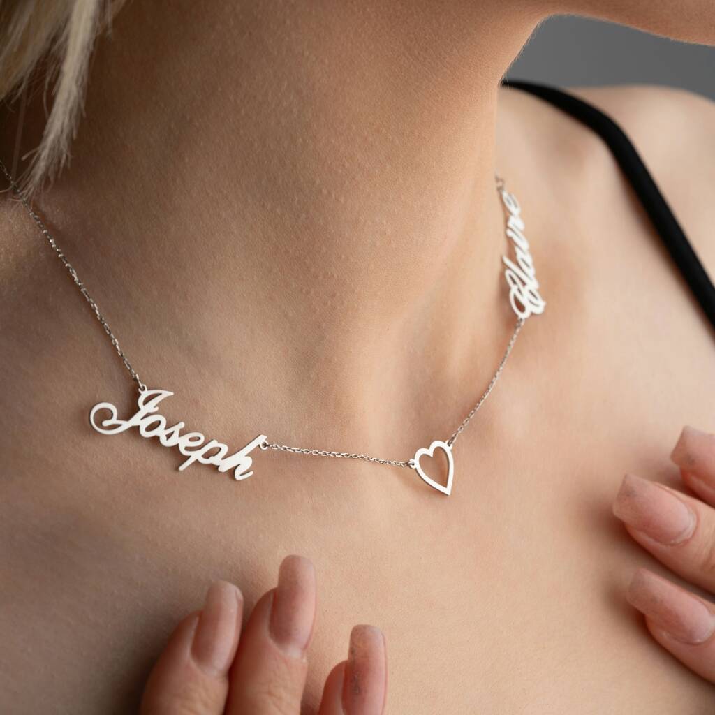 Two Names with Heart