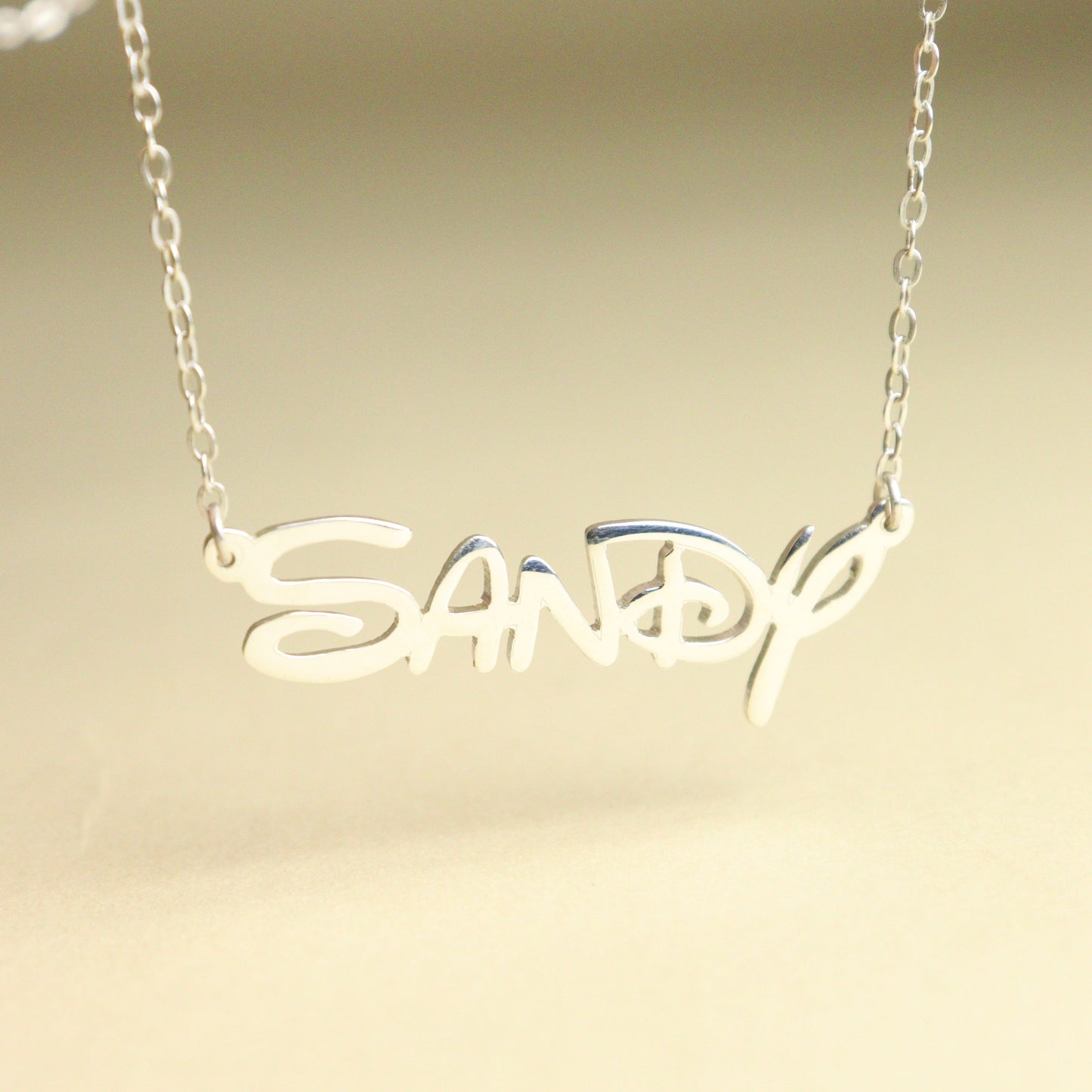 Disney Name Necklace