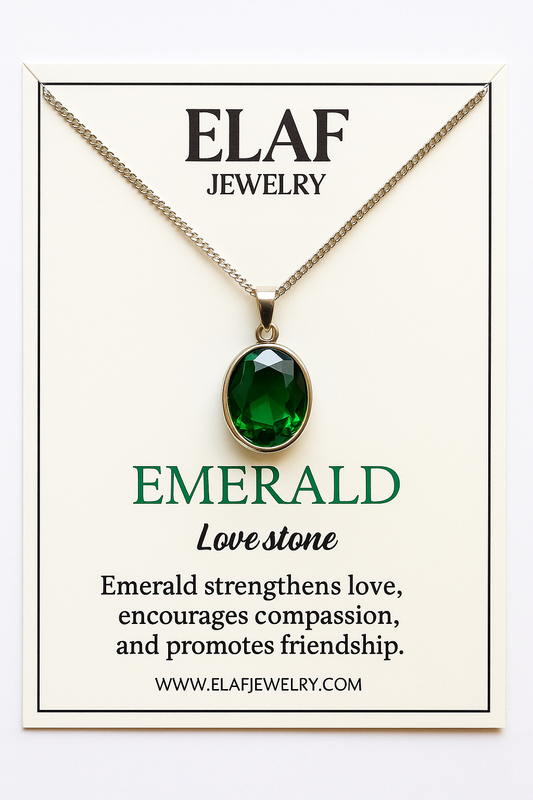 Oval Emerald (For Him)