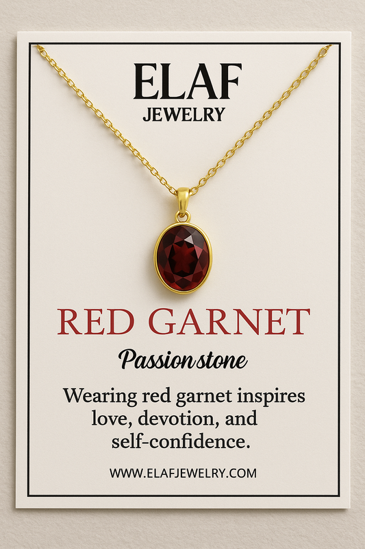 Oval Red Garnet
