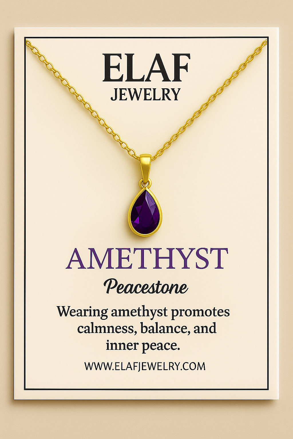 Waterdrop Amethyst