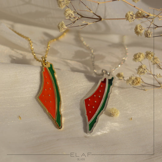 Palestine Watermelon Necklace