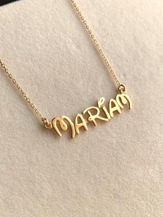 Disney Name Necklace