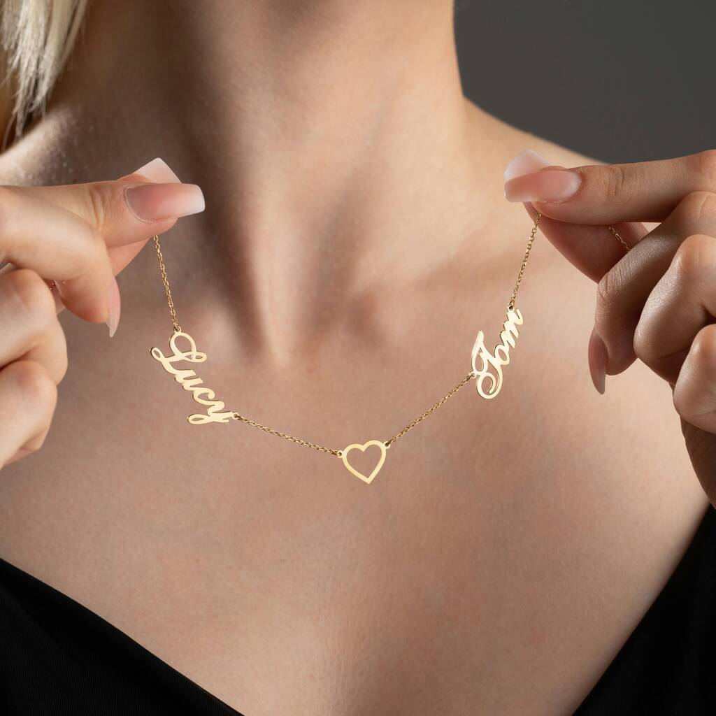 Two Names with Heart