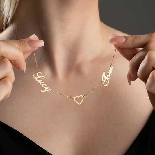 Two Names with Heart