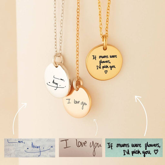 Handwriting Custom Necklace